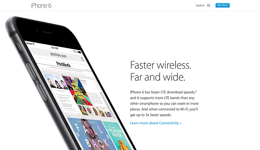 apple best website designs