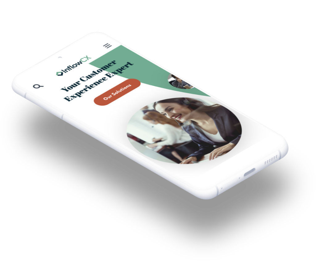 Floating mobile web design