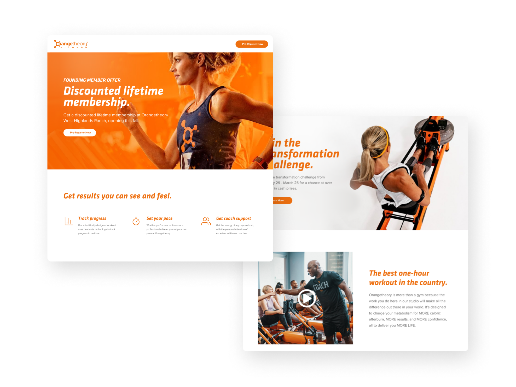 Blennd Orangetheory Fitness Website Design Development