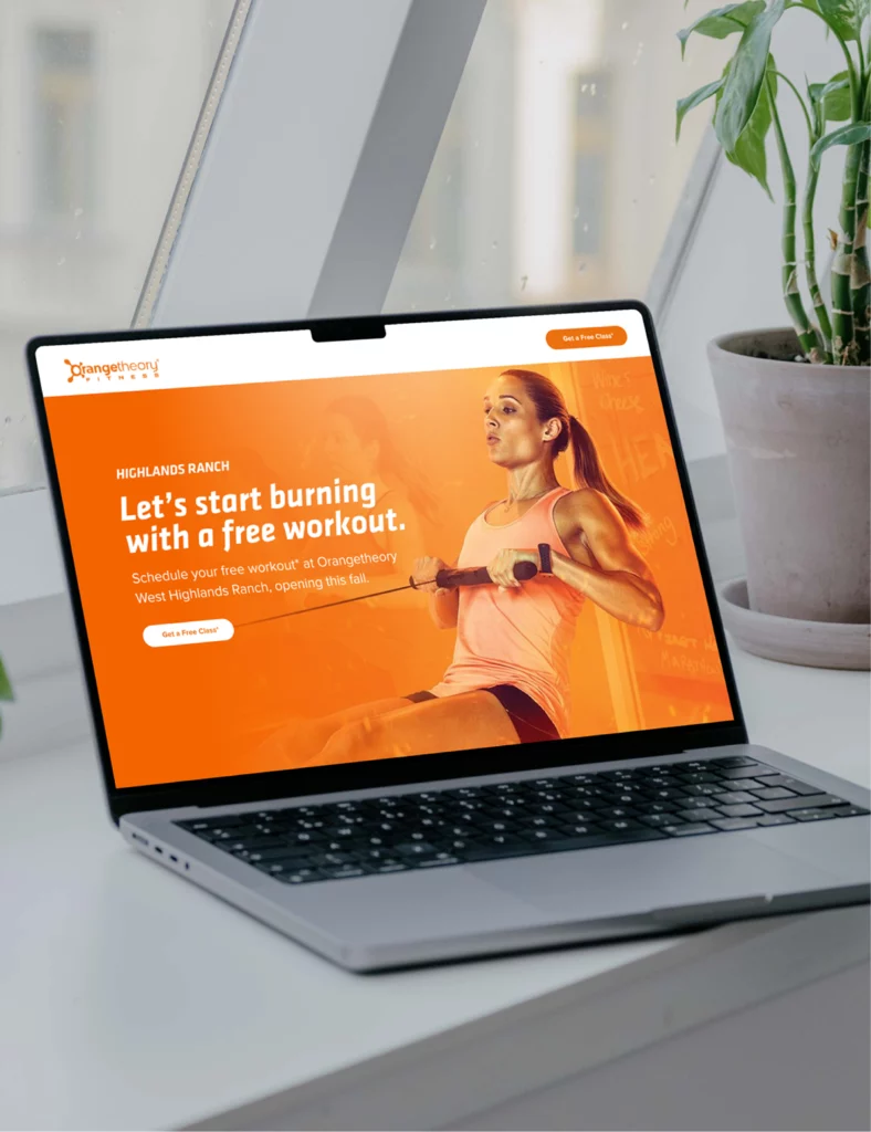 Fitness website design