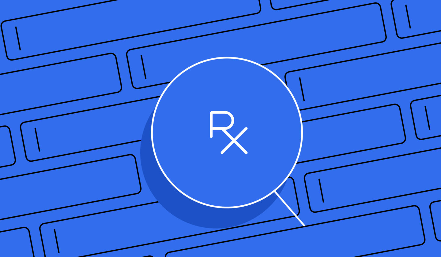 UX dashboard interface with circular interaction element