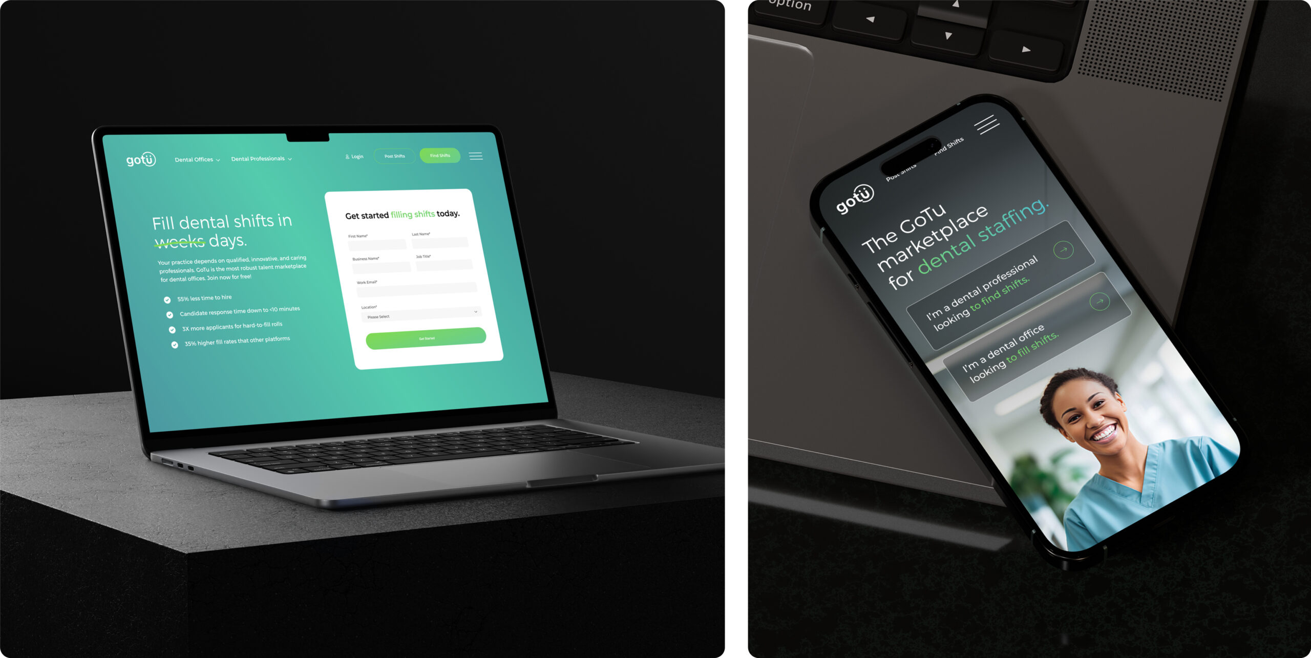 GoTu: Empowering Dental Offices and Professionals Through Better Design