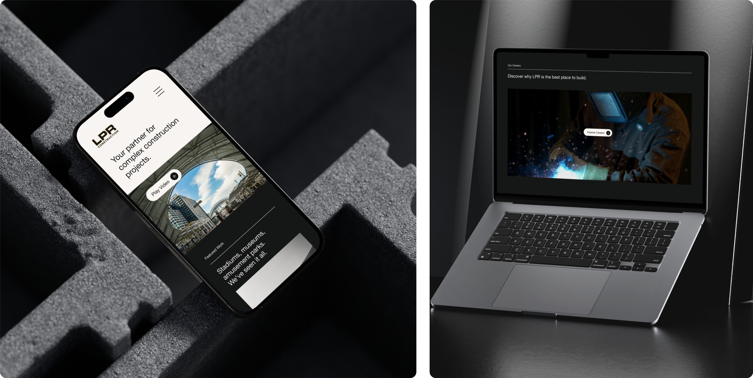 LPR Construction: A High-Impact Construction Website Design That Attracts Talent & Contracts