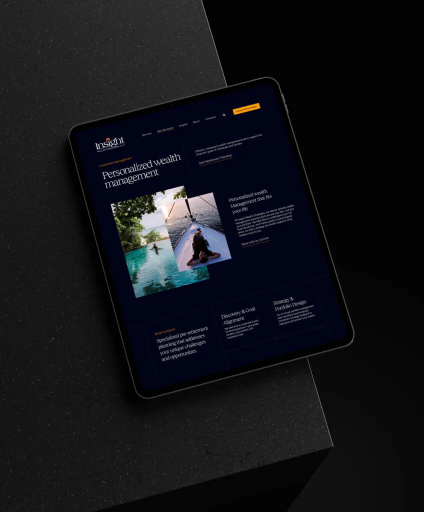 Insight to Wealth: Modern Website Redesign for a Leading Fiduciary Wealth Management Firm