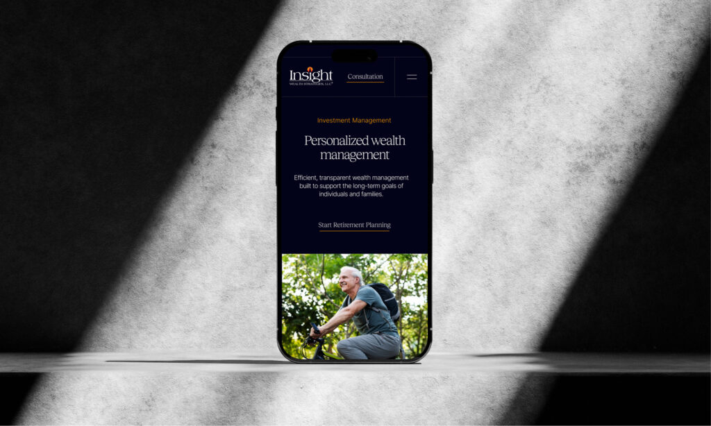 Smartphone displaying mobile app interface on dark background