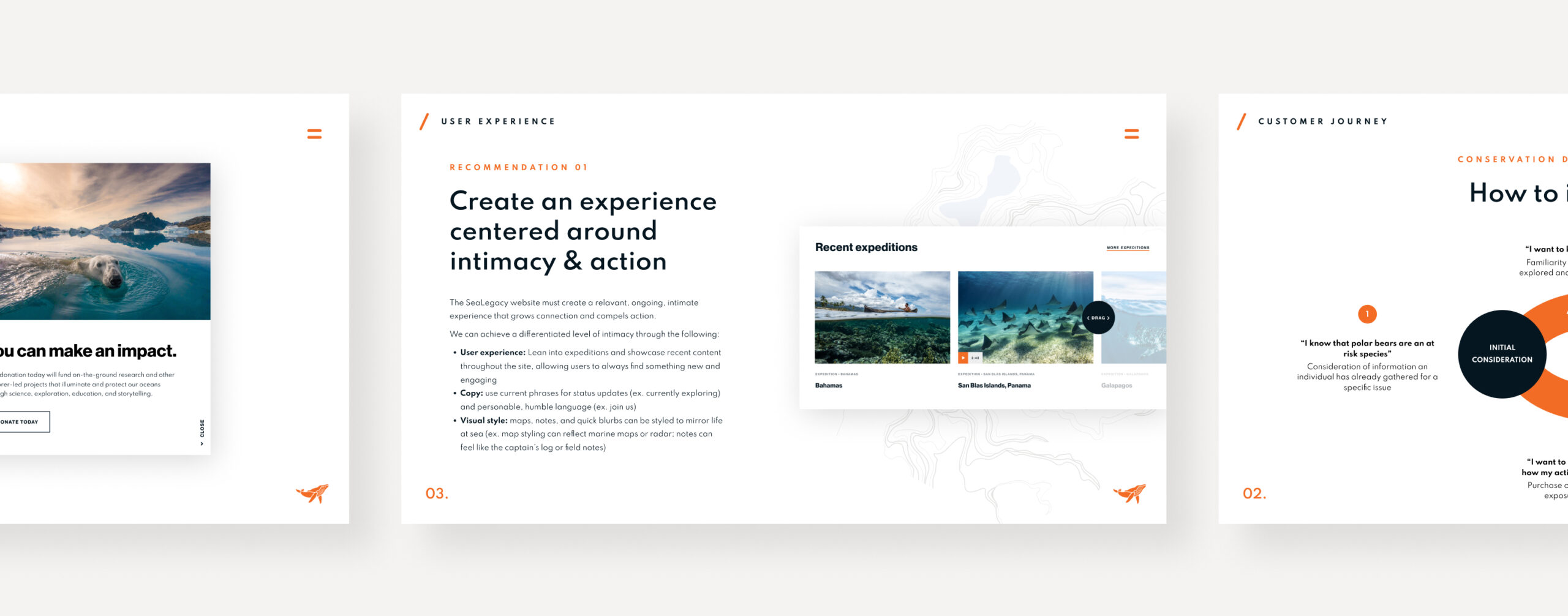 Laptop displaying website homepage on desk