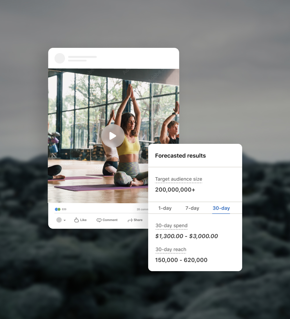 Website UI with user profile and data cards