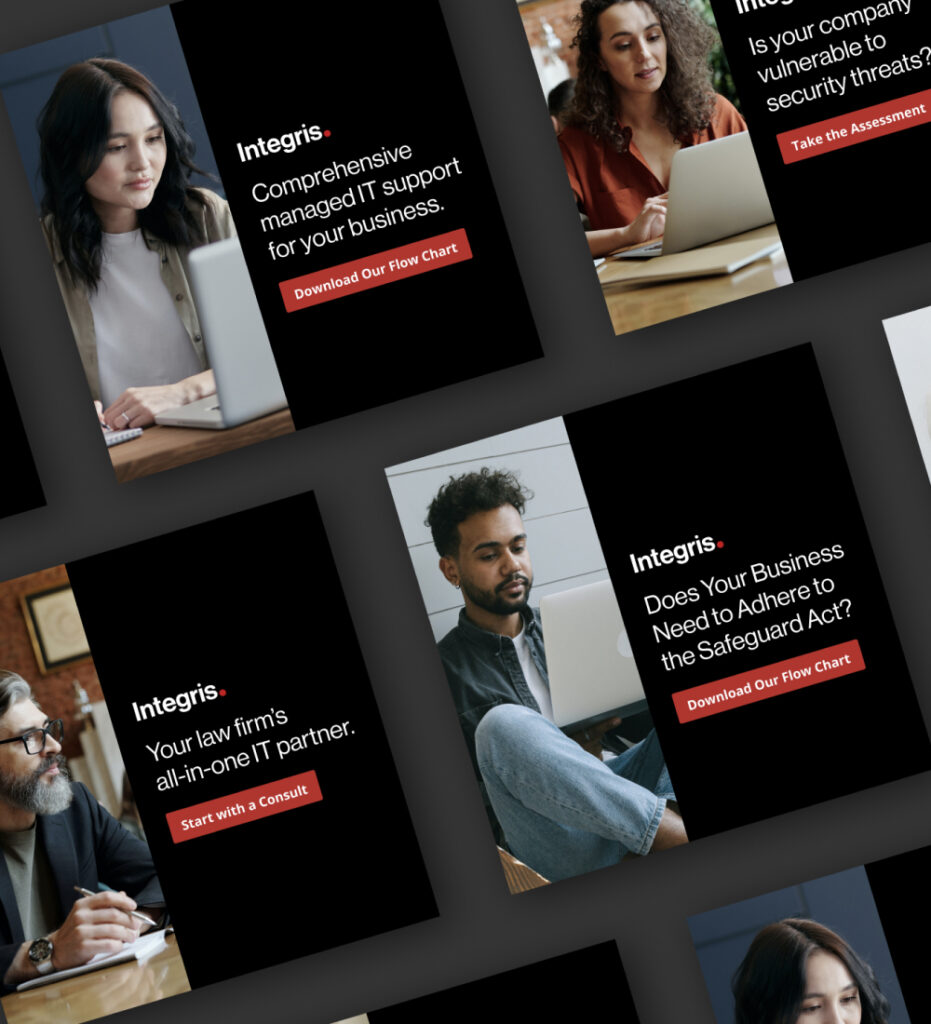 Website UI cards with team member profiles