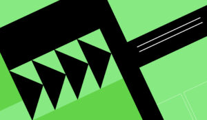 Abstract UI pattern with geometric shapes