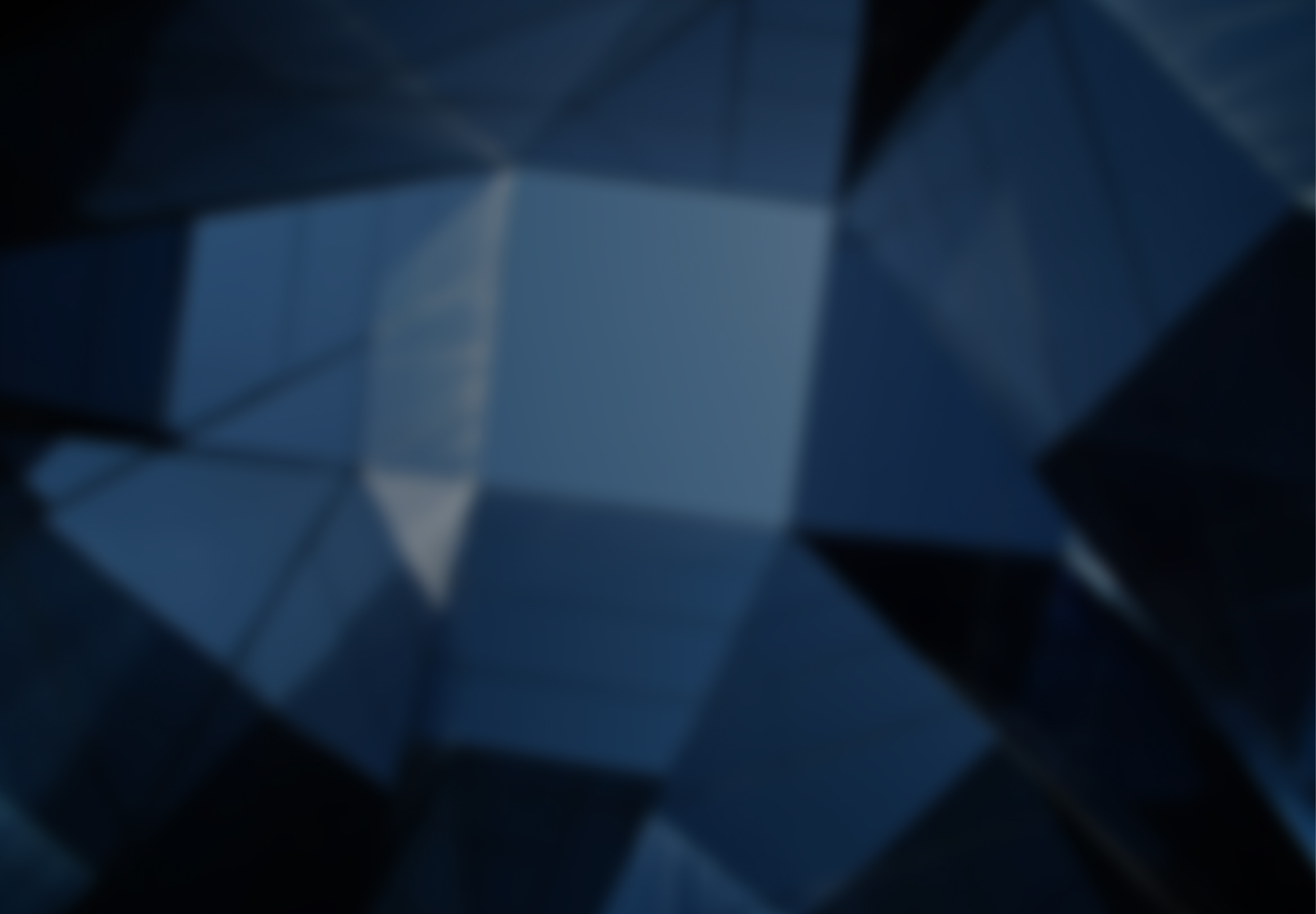 Abstract polygon background with dark blue tones