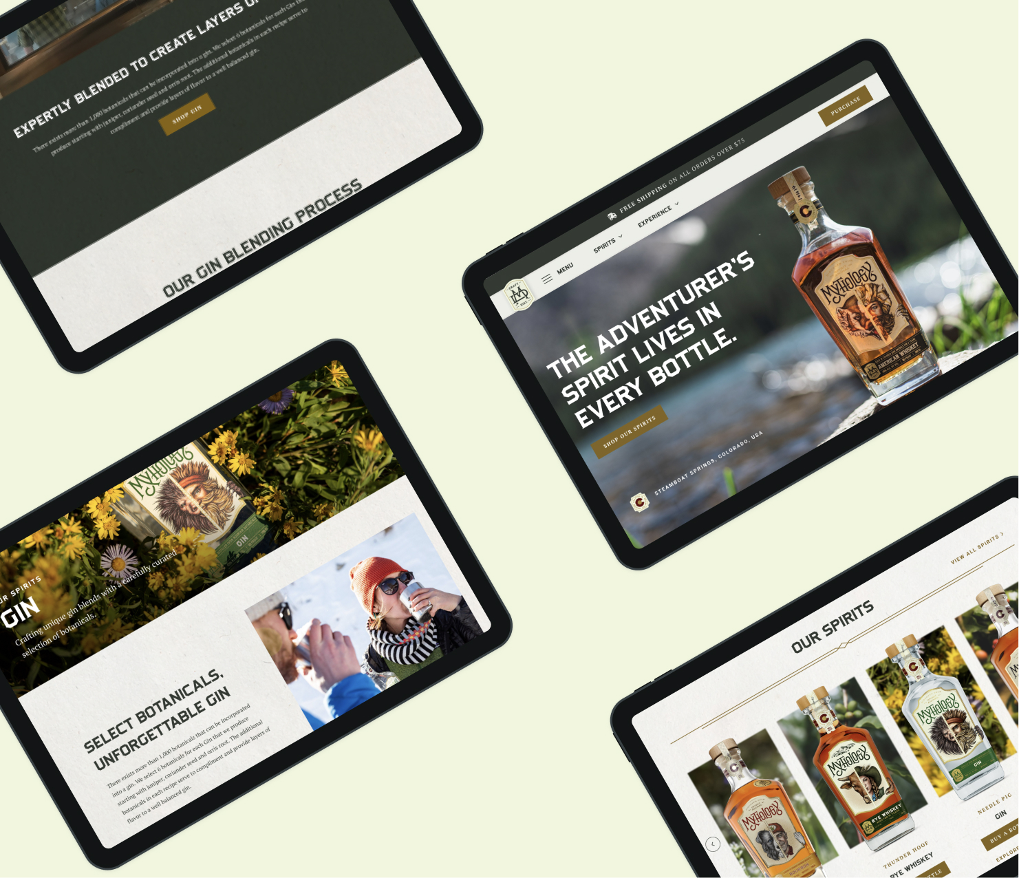 Responsive website design across desktop and mobile devices
