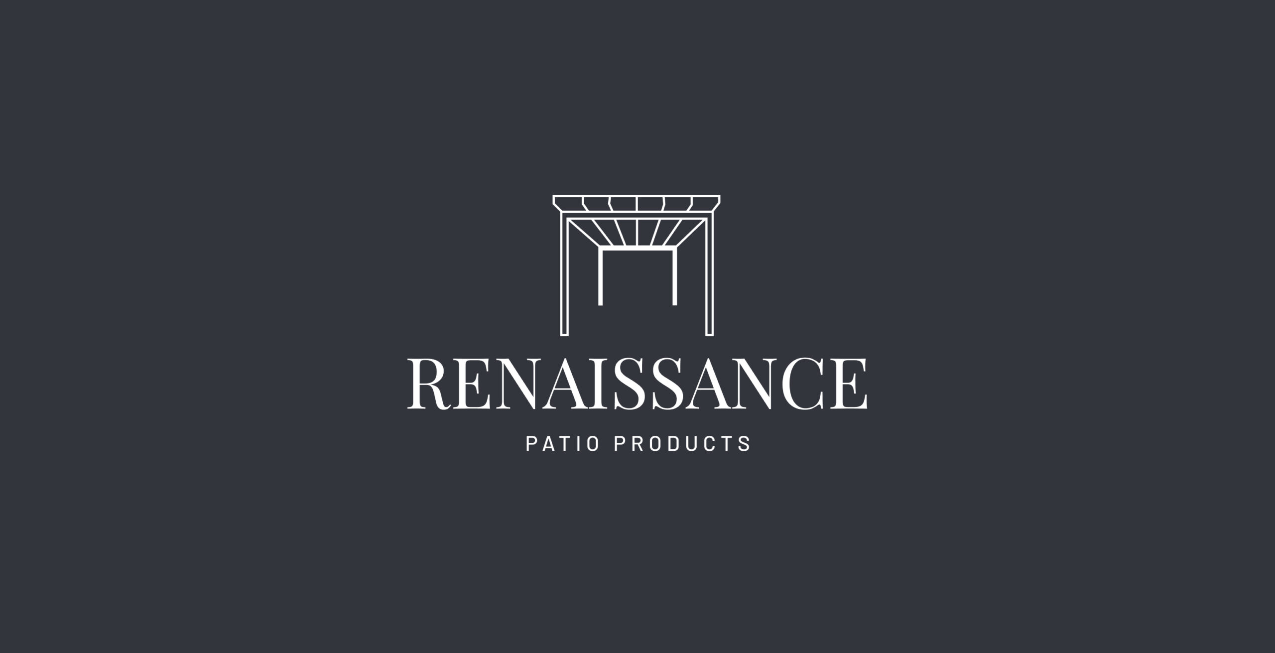 Brand identity slide with Renaissance logo