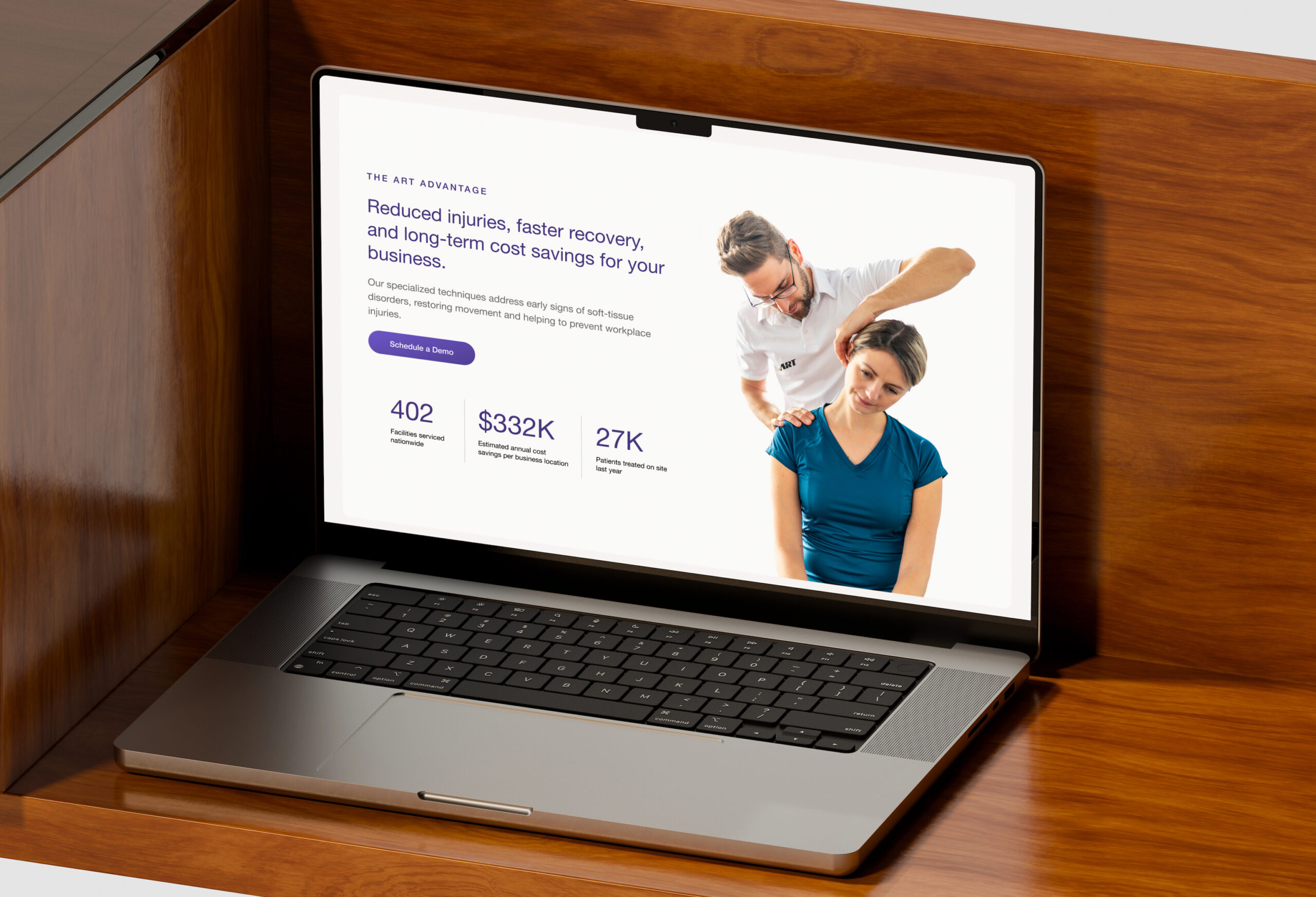 Active Release Techniques Website Design