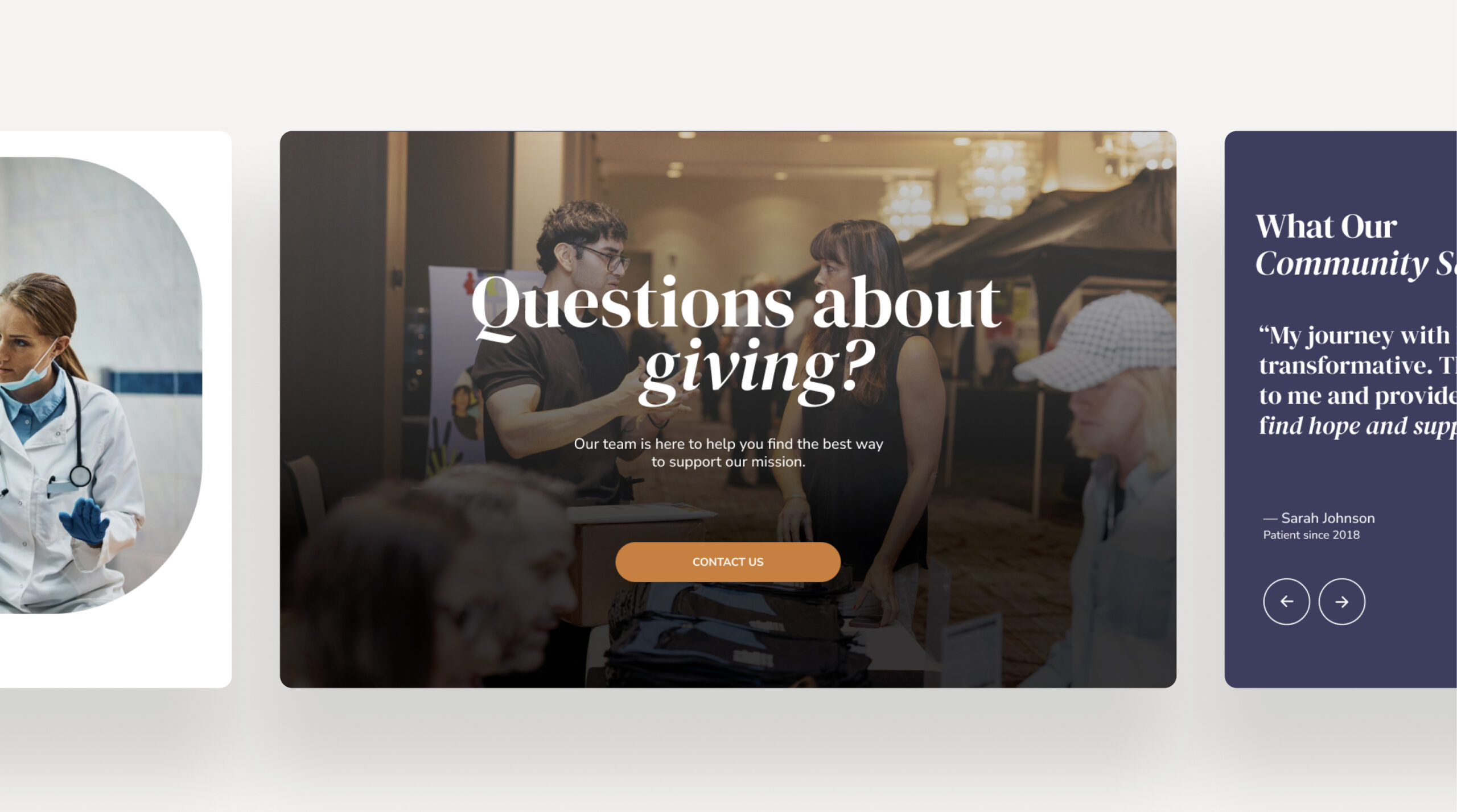 PSC Partners seeking a cure non profit website design